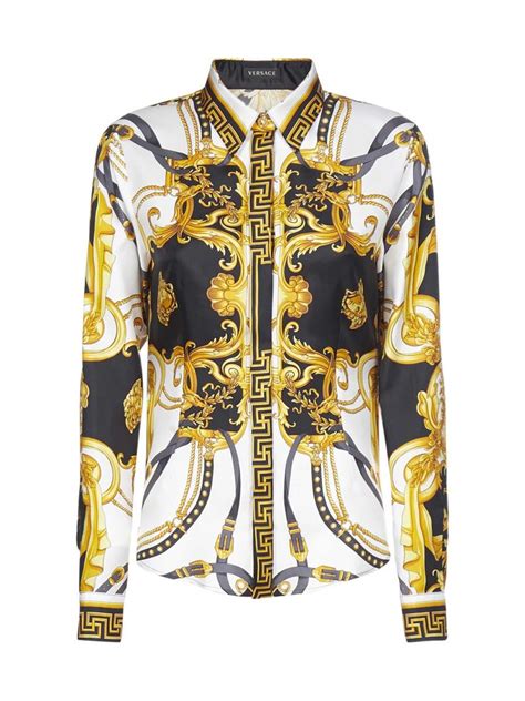 oversized versace shirt dress|authentic Versace shirts.